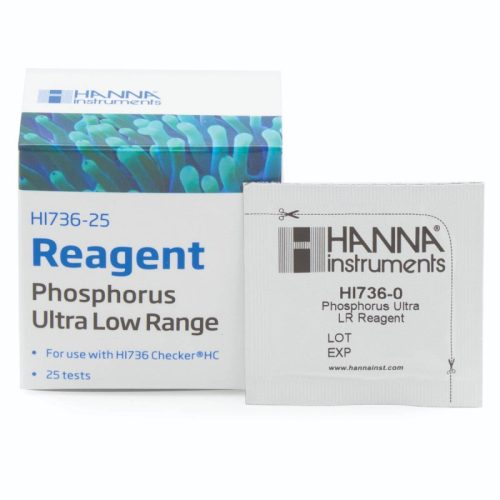 HANNA Reagents for Phosphorus ULR - Marine Checker - 25 pcs/pack